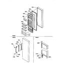 Amana SMD21TBW-P1193911WW refrigerator door diagram