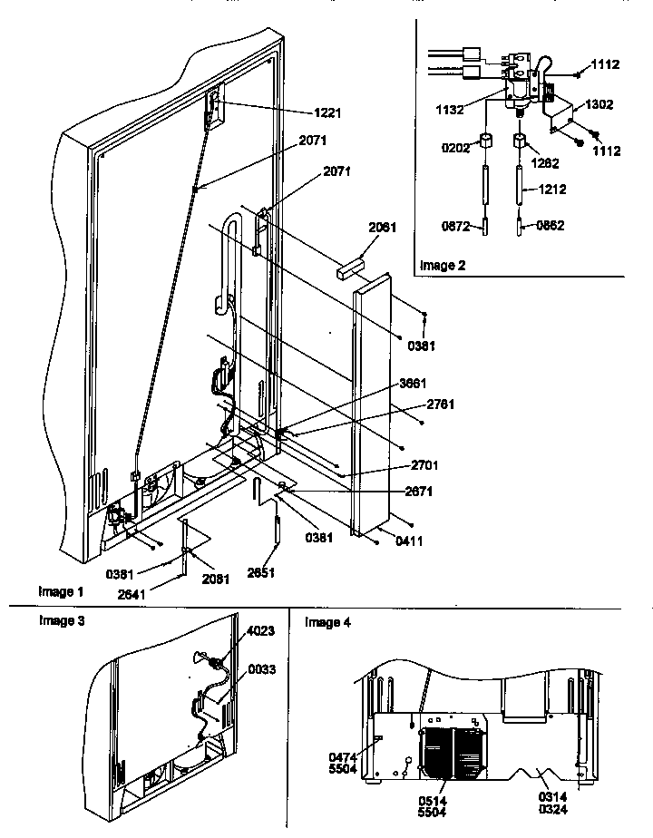 Amana SMD21TBW-P1193914WW cabinet back diagram