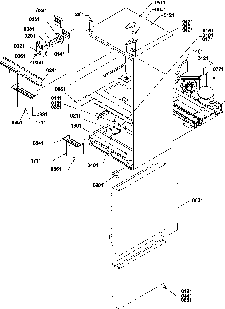 Amana BX22S5L-P1196704WL controls & light covers diagram