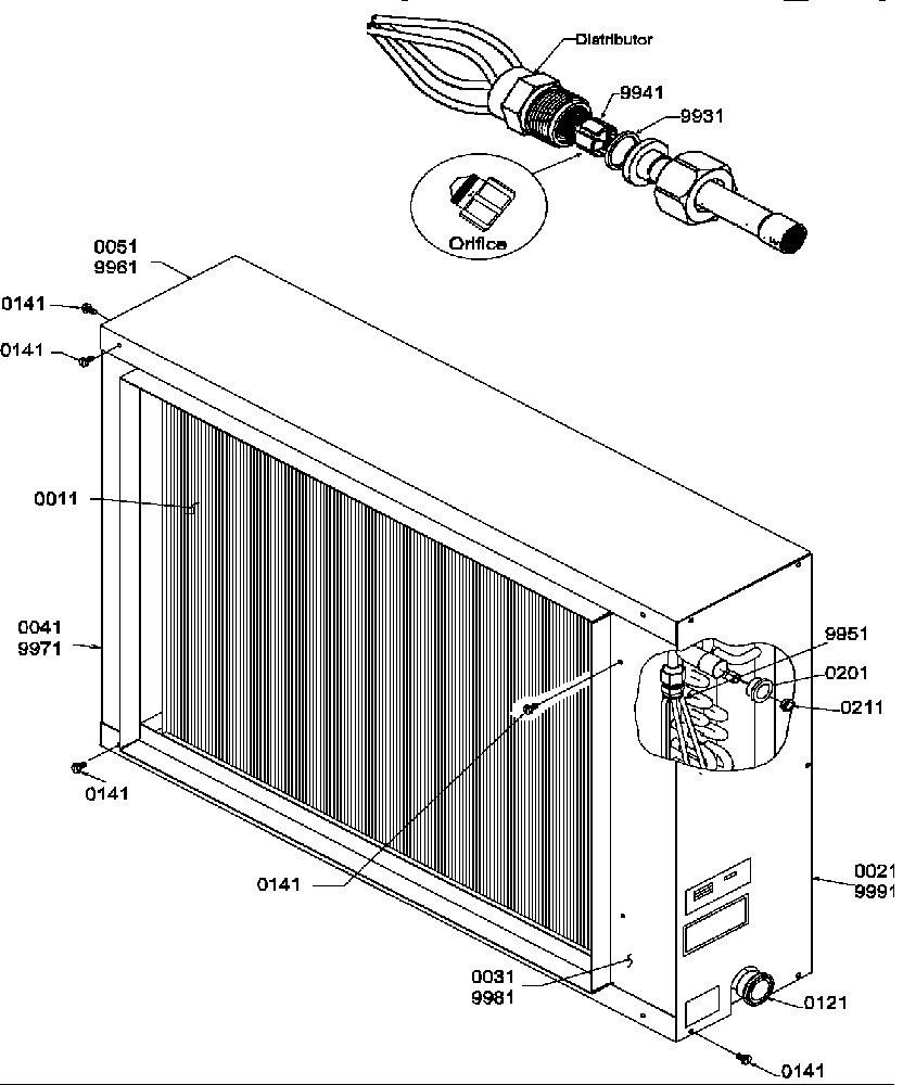 Amana CCH24FCD/P1210101C parts diagram