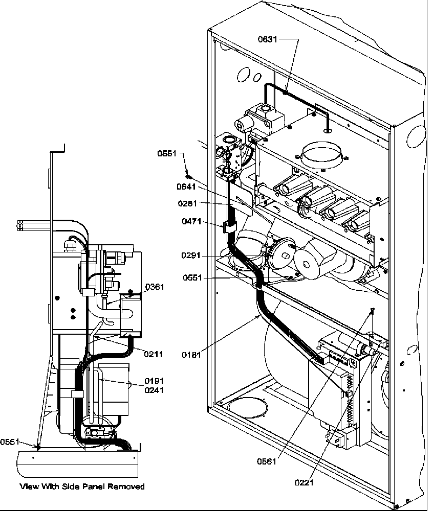 Amana GCD090X40B/P1212804F wiring diagram