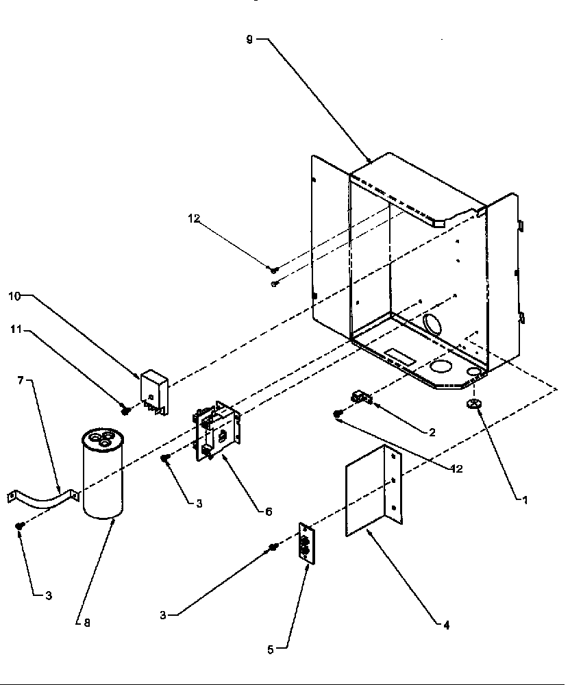 Amana RCE24A2A/P1200002C control box diagram