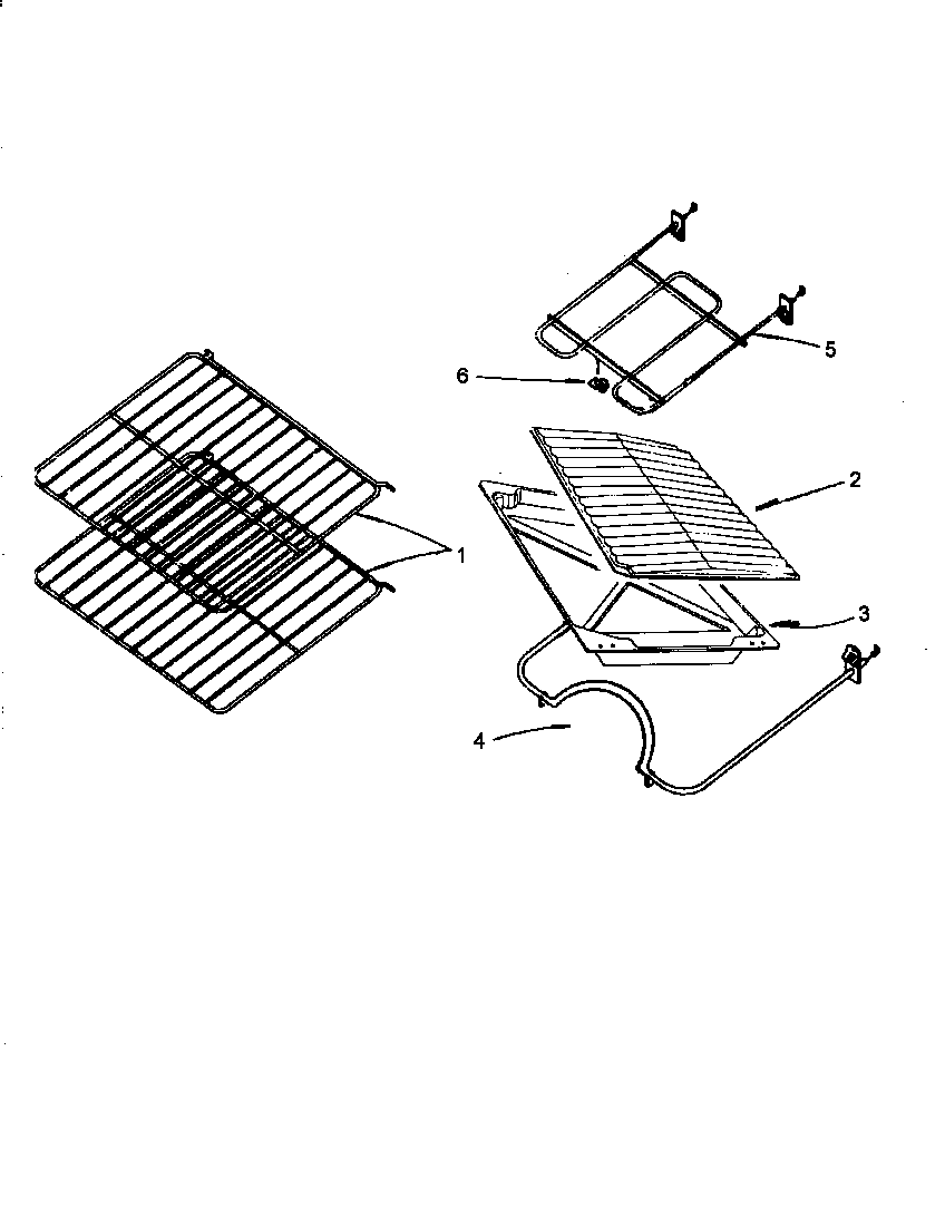Amana EHS2672L/P1142278NL oven components diagram