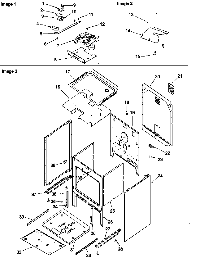 Amana ARR6300WW/P1143414NWW cabinet diagram