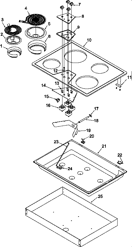 Amana AKR3000E-P1131575NE all components diagram