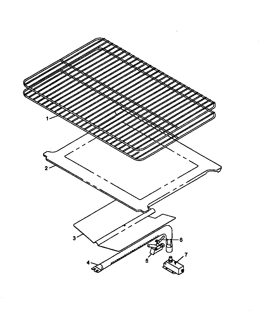 Amana SNP26AA0/P1142991NW oven components diagram