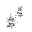 Amana SBK28FG0/P1142788NW top burner assy diagram