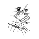 Amana SBE22AX0/P1142492NW main top assy diagram