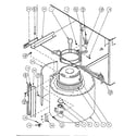 Amana GSI090D30A/P1160004F blower assembly diagram