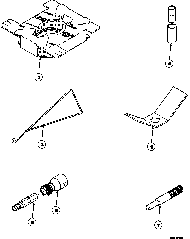 Speed Queen AWM190W2/PAWM190W2 special tools diagram