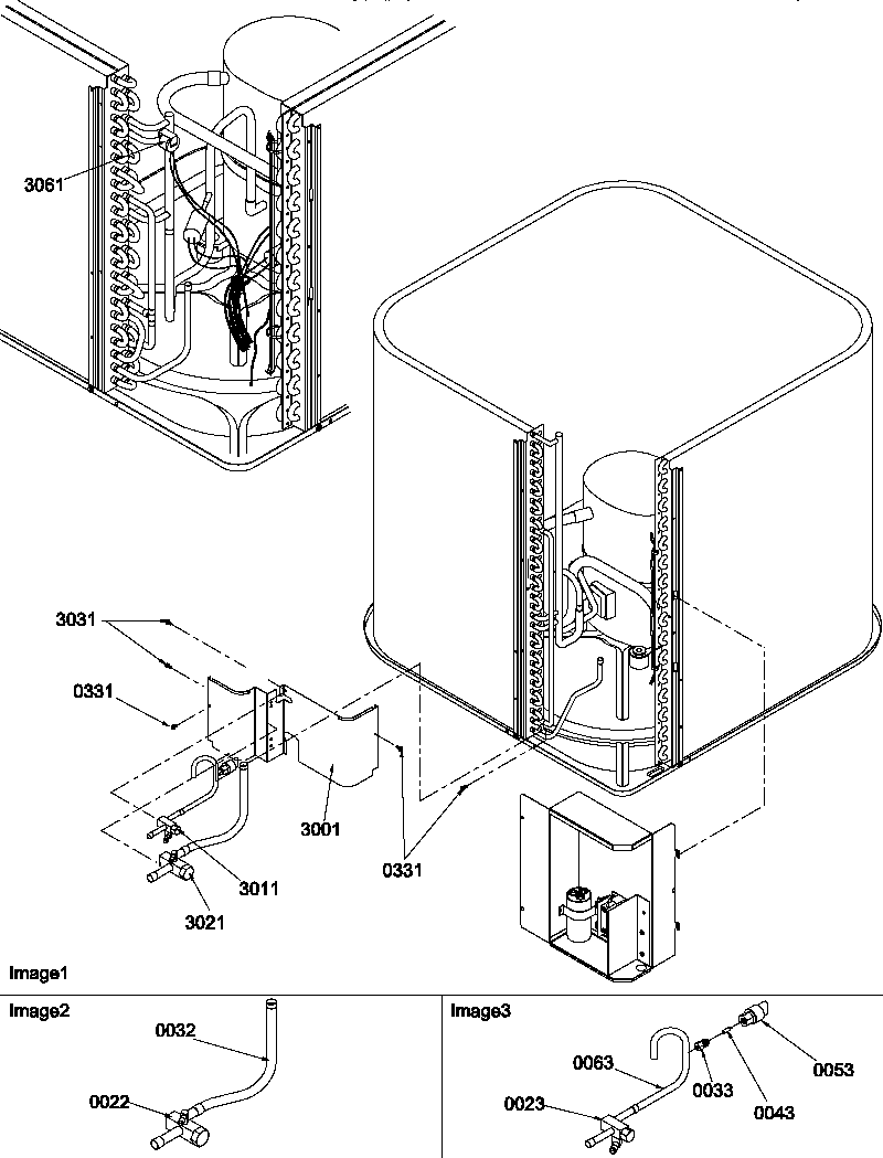 Amana RCC42A2B/P1218506C tubing diagram