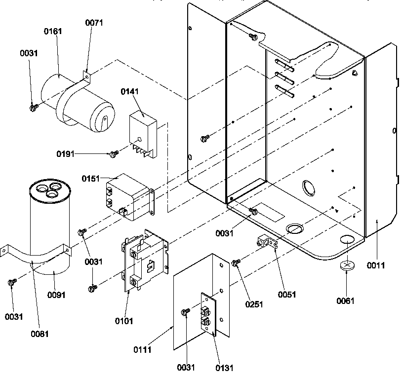 Amana RCC42A2B/P1218506C control box diagram