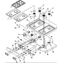 Amana ARG7800WW-P1143322NWW main top diagram