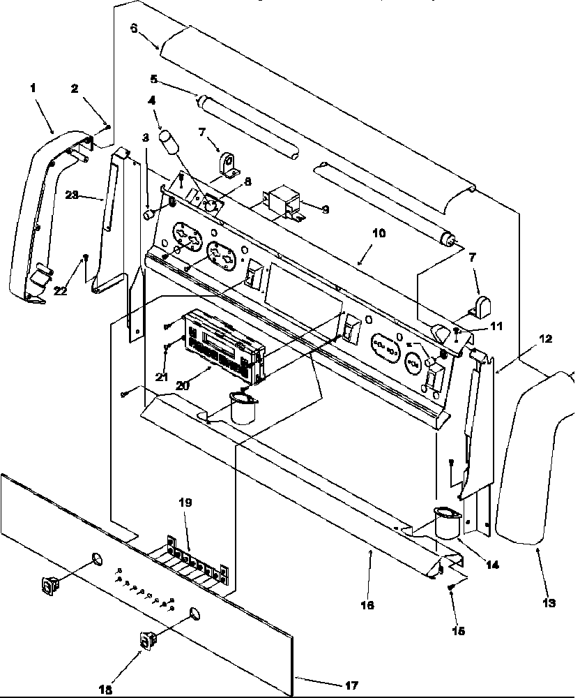 Amana ARG7800E/P1143319NE backguard diagram