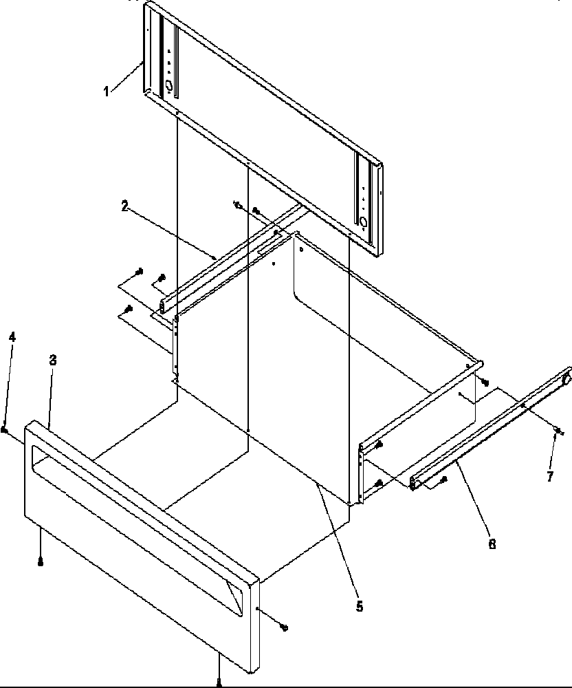 Amana ARG7300WW-P1143320NWW storage door diagram
