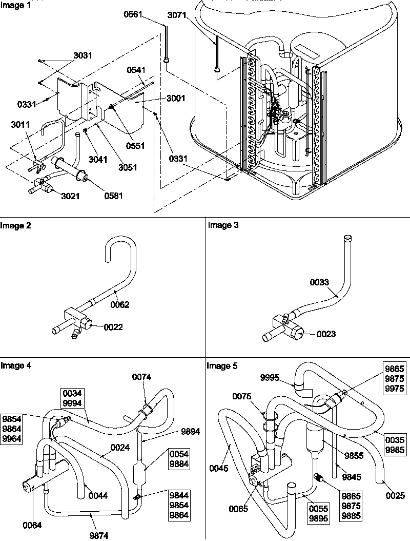 Amana RHA48A2B/P1218808C tubing diagram