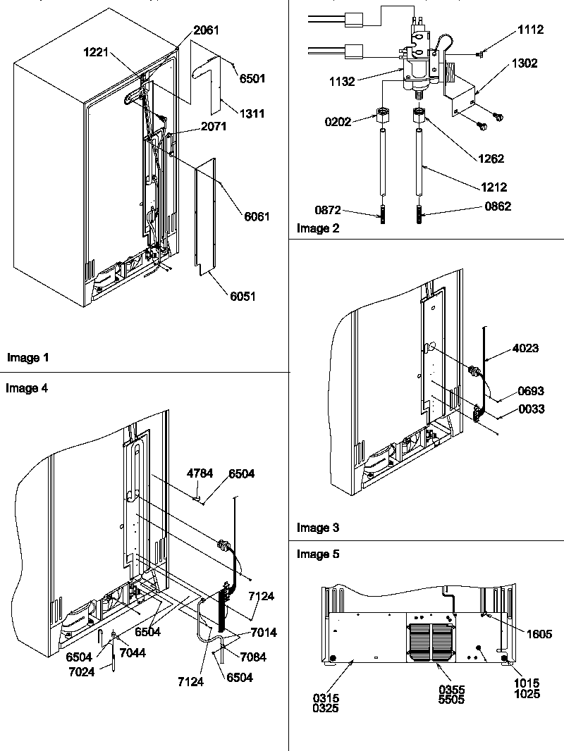 Amana SCD25TBL-P1190428WL cabinet back diagram