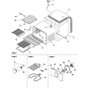 Amana ARHSC8750WW/P1130651NWW cavity diagram