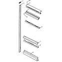 Amana ACO27DEW1-P1132343NW cabinet trim diagram