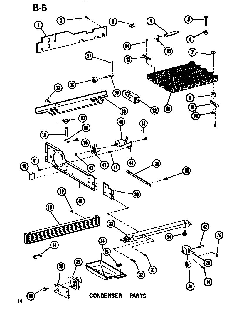 Amana BC20EL-P747026WL condenser diagram