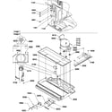Amana BX22TL-P1196711WL machine compartment assembly diagram