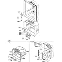 Amana BX22TL-P1196711WL light switches & drain funnel diagram