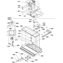 Amana BR22TE-P1196709WE machine compartment assembly diagram