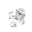 Amana AUD3000DB/P1307514W tub assy diagram