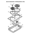 Amana CC1EF-P1133354N op coil cookt mod-cc1e/w(lar ele in re) (cc1ef/p1133354n) diagram
