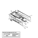 Amana FDC2502D/P1132326ND control panel diagram