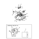 Amana FDC2502D/P1132326ND door latch diagram