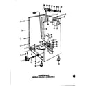 Caloric DUS-406-19 frame details diagram