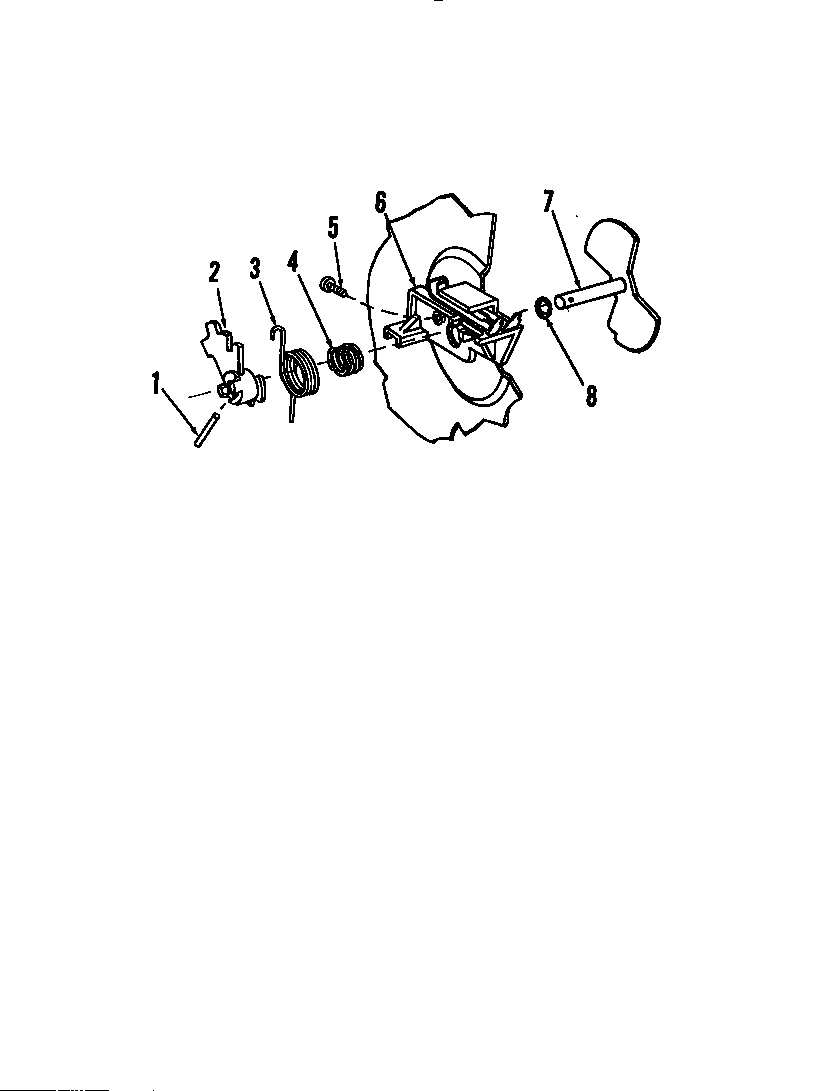 Caloric DUS-406-19 detergent cup diagram