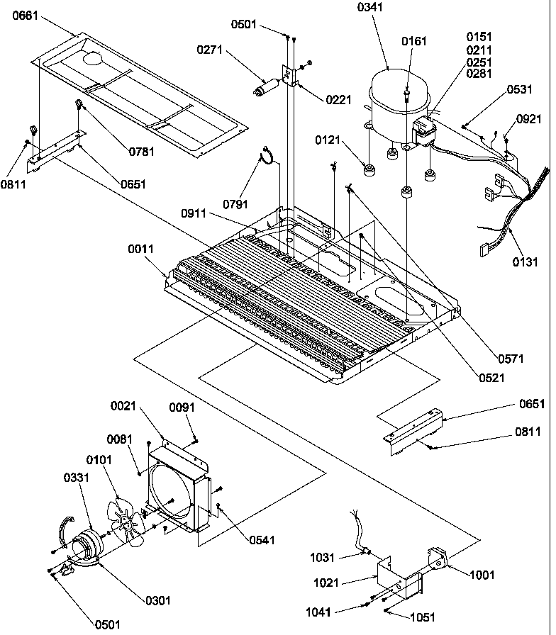 Amana SXD322L-P1305703WL machine compartment diagram