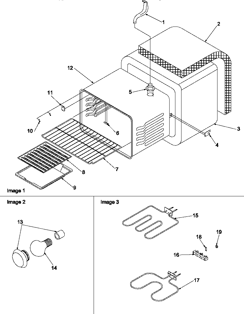 Amana ART6001L/P1143450NL cavity diagram
