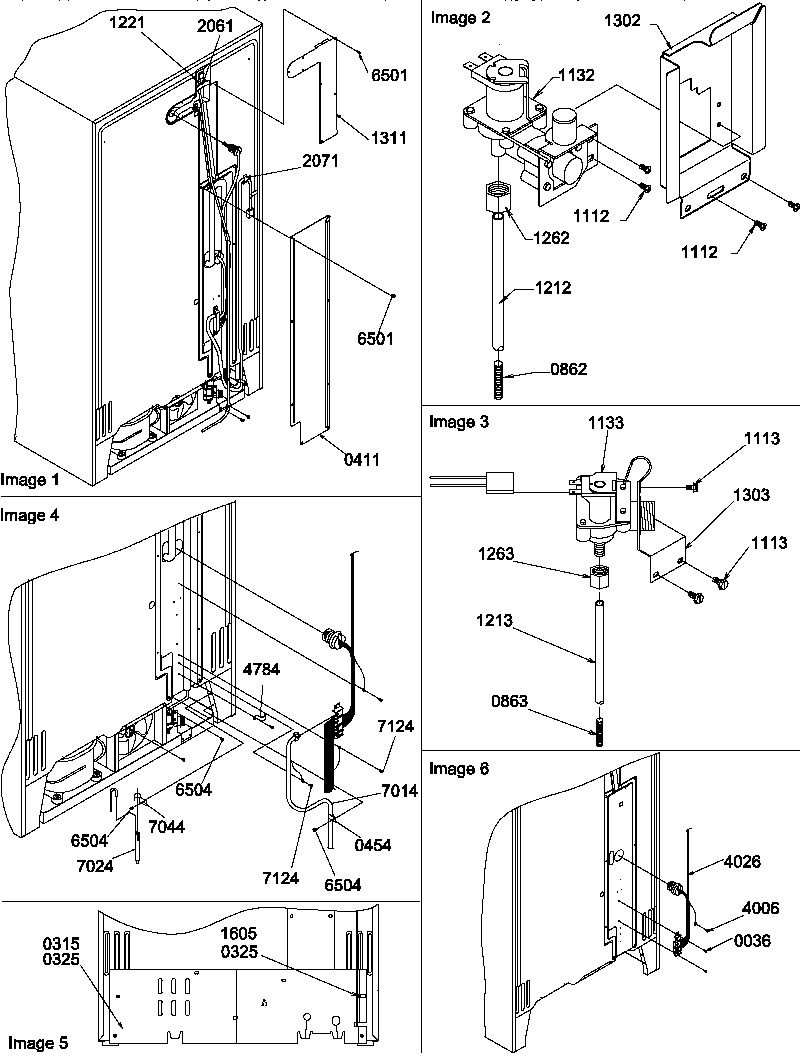 Amana SBI20S2E-P1190703WE cabinet back diagram
