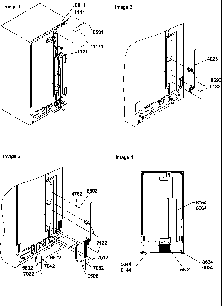 Amana SX22SL-P1190213WL cabinet back diagram