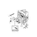 Amana ADU3000DB-P1309614W tub assy diagram