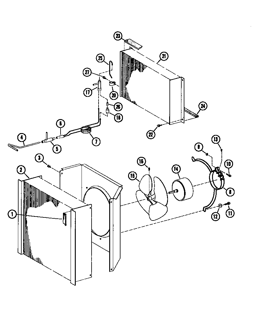 Amana EPH03600-1A/P67220-3C blower assembly diagram