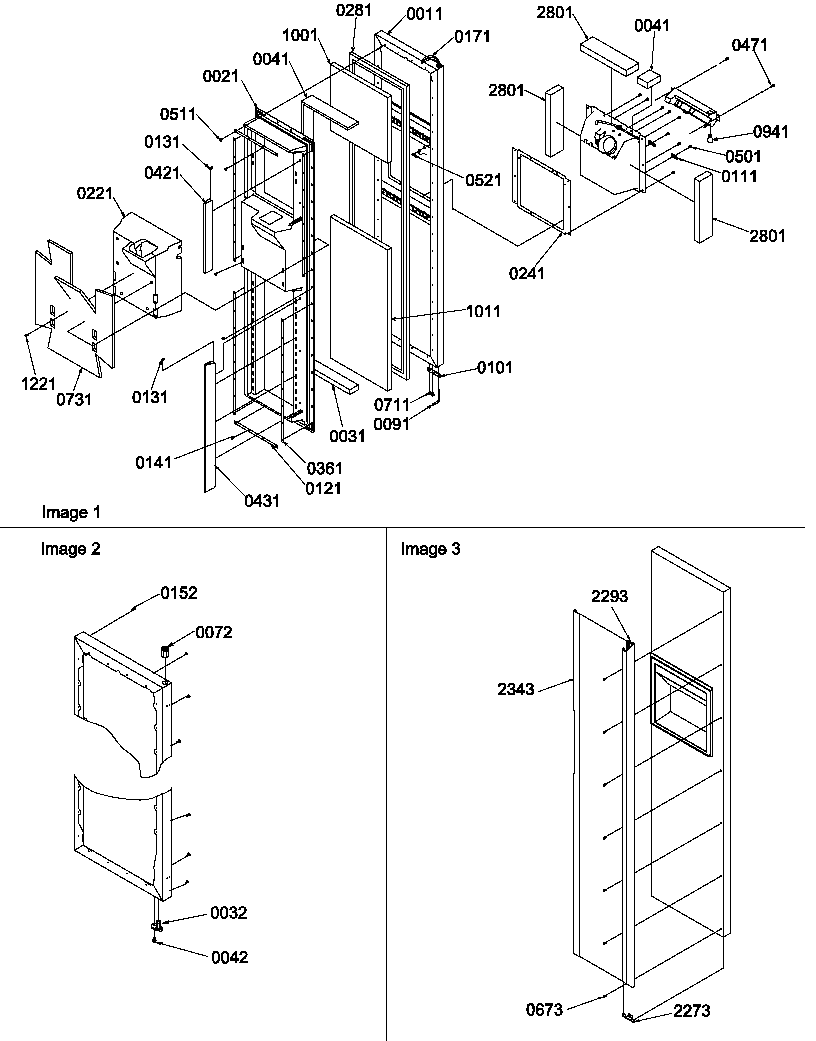 Amana SRD520TW-P1313101WW freezer door diagram