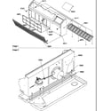 Amana PTC094A35AA/P1202221R front/chassis diagram