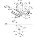 Amana SRDE520TBW-P1312402WW machine compartment diagram