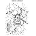 Amana GBI115A35A/P1176906F blower assembly diagram