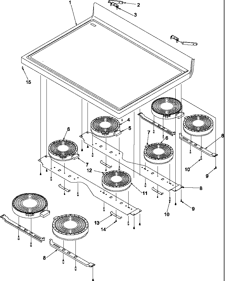 Amana ART6110E-P1143447NE main top diagram