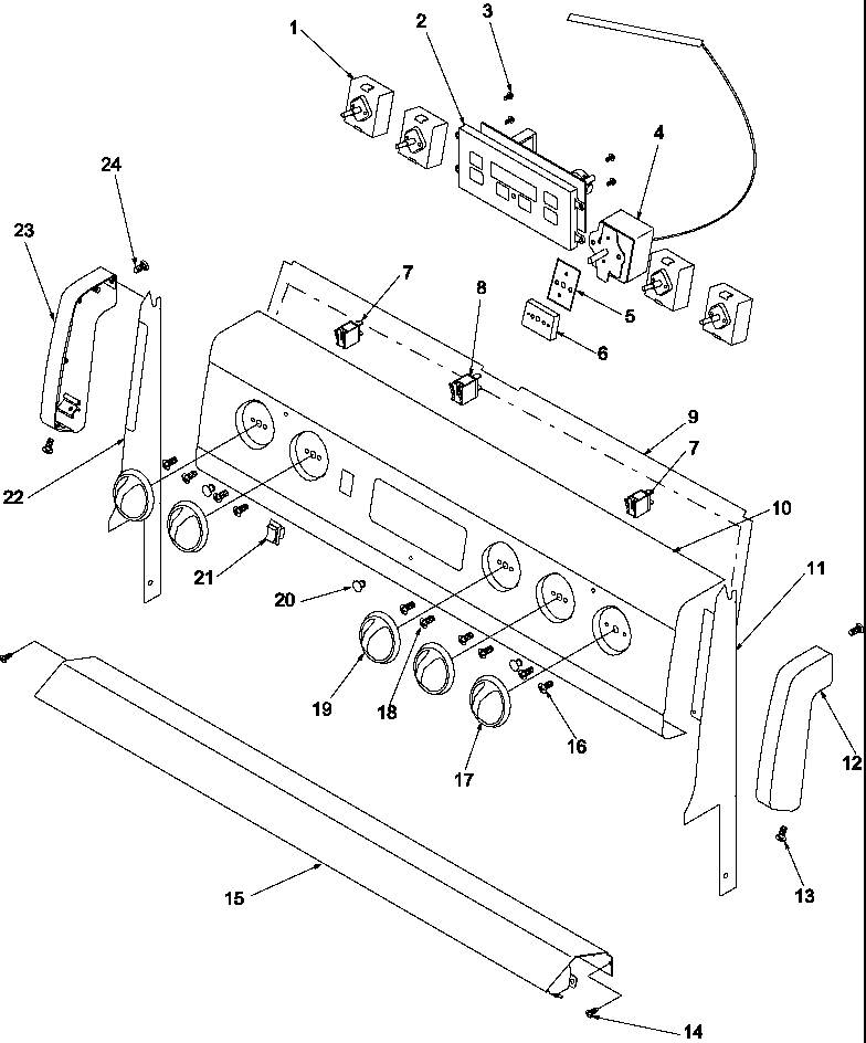 Amana ART6110E-P1143447NE backguard diagram