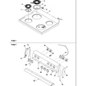 Amana ARR3100NW-P1143494NW main top and backguard diagram