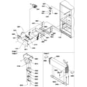 Amana BBI20TE-P1199101WE evaporator area diagram