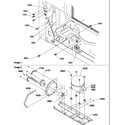 Amana BBI20TE-P1199101WE machine compartment assembly diagram