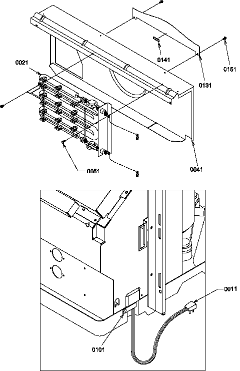 Amana PTC125A30CA/P1202332R heater diagram