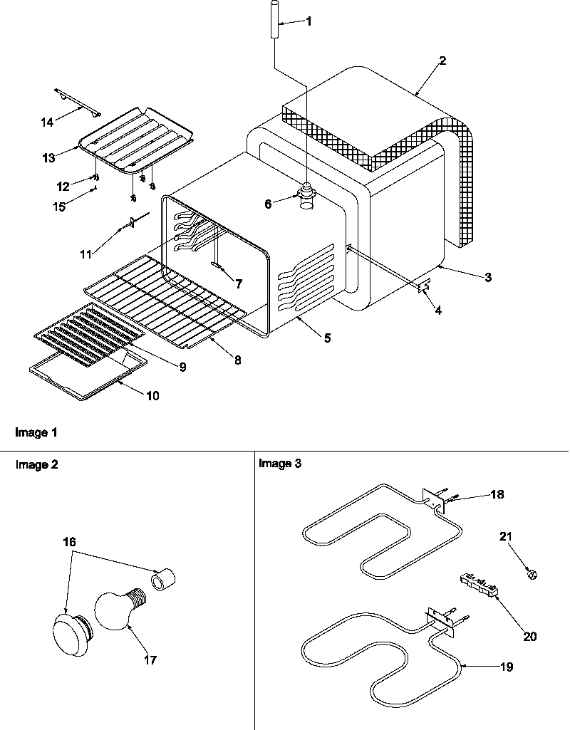 Amana ZRRS6550E/P1130652NE cavity diagram